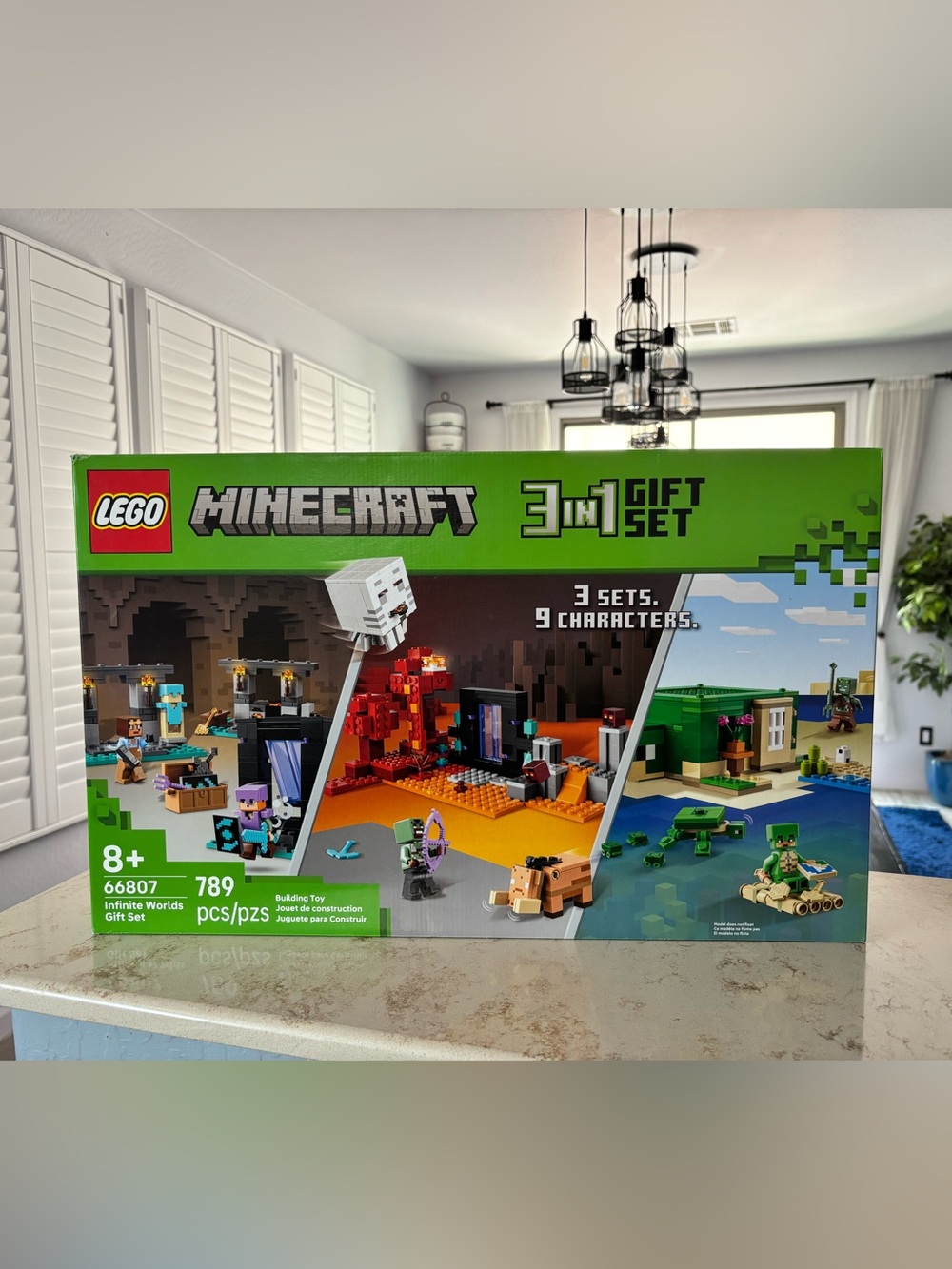 LEGO Minecraft 66807 Minecraft 3-in-1 Gift Set 789 pcs NIP
